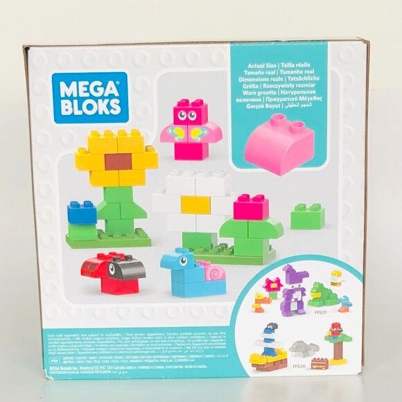 Mega Bloks My Bug Buddies 40-piece garden-themed Playset New in Box For Age 2-5 - Picture 8 of 11